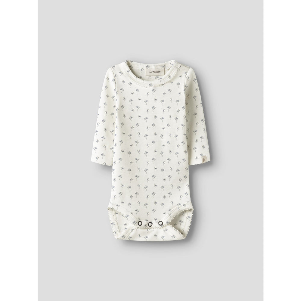 Køb Lil'Atelier Coconut Milk Bell Flower Nbfgayo Sag Ls Slim Body Lil