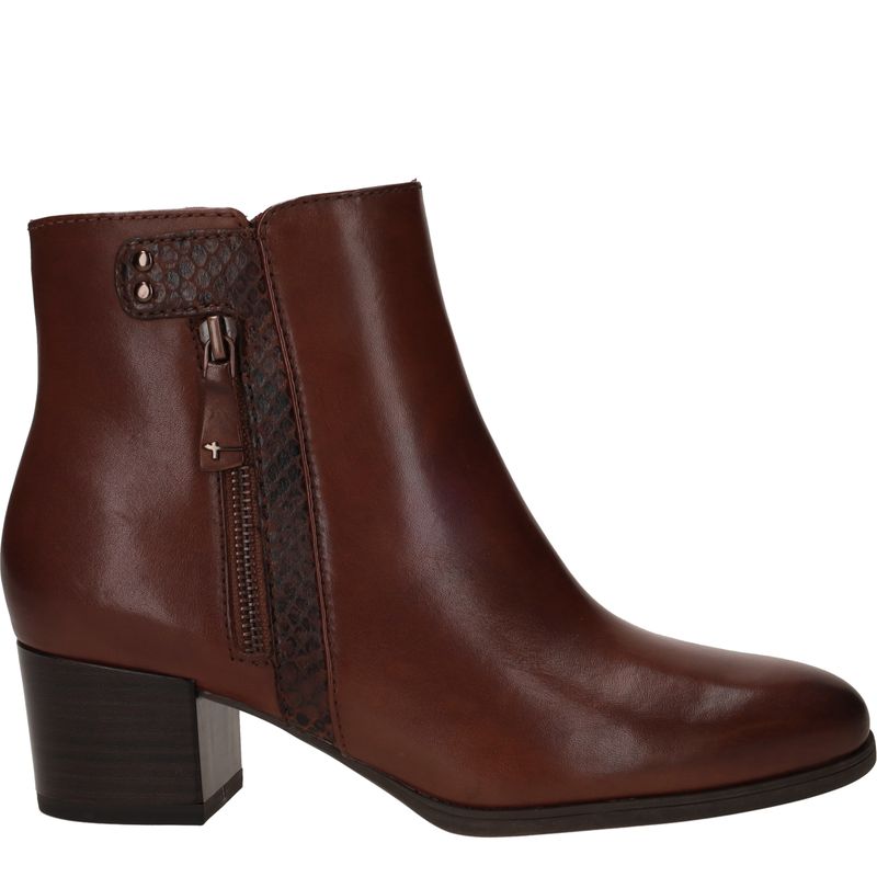 Tamaris Enkellaarsjes Bruin Dames