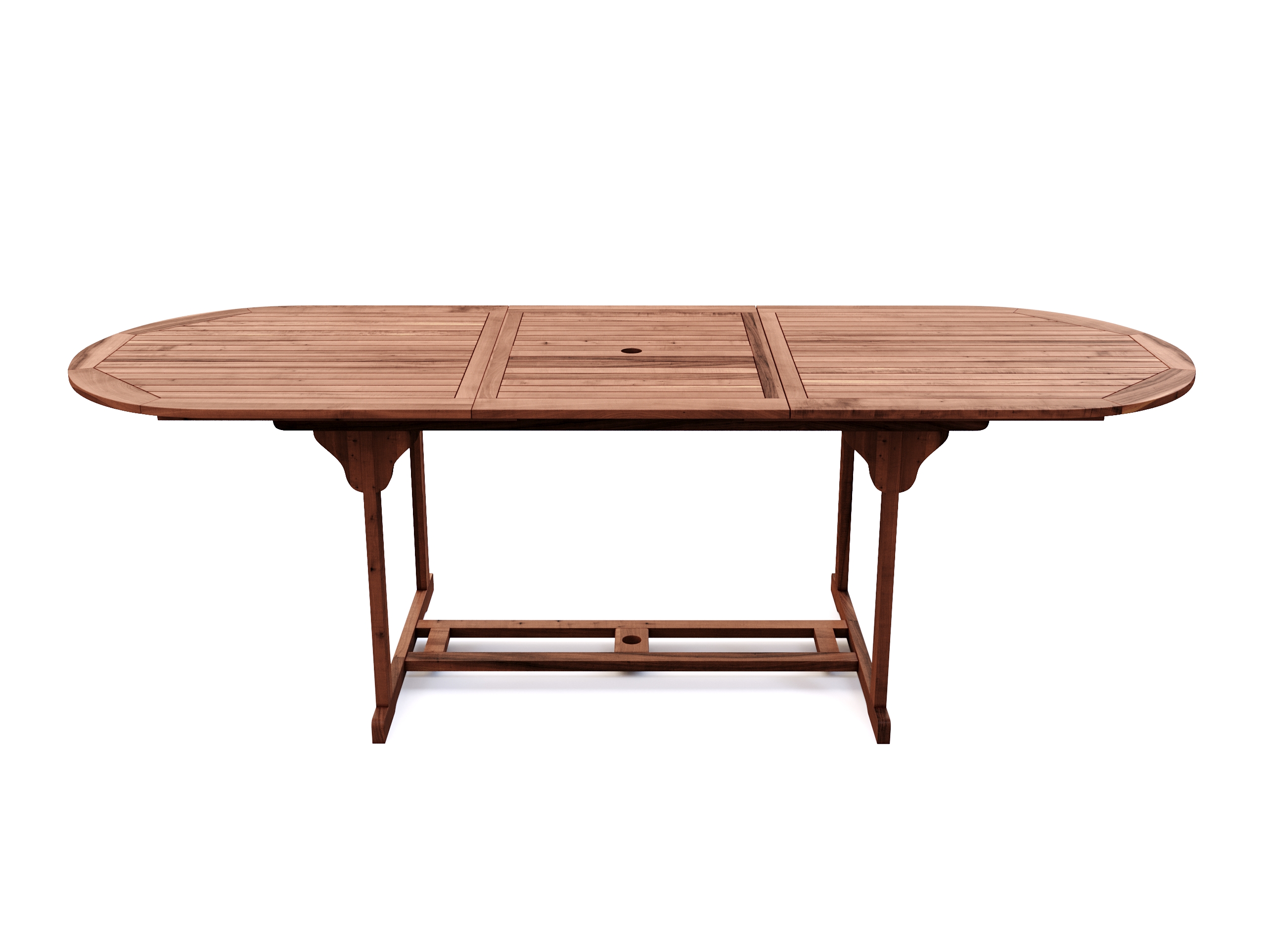 Gartentisch Holz LISSABON ausziehbar 180 - 240 cm