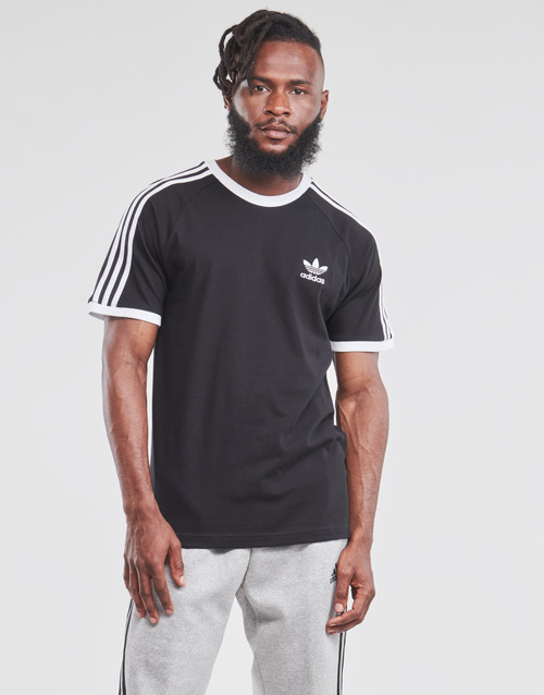 adidas Originals - 3-STRIPES TEE - Noir