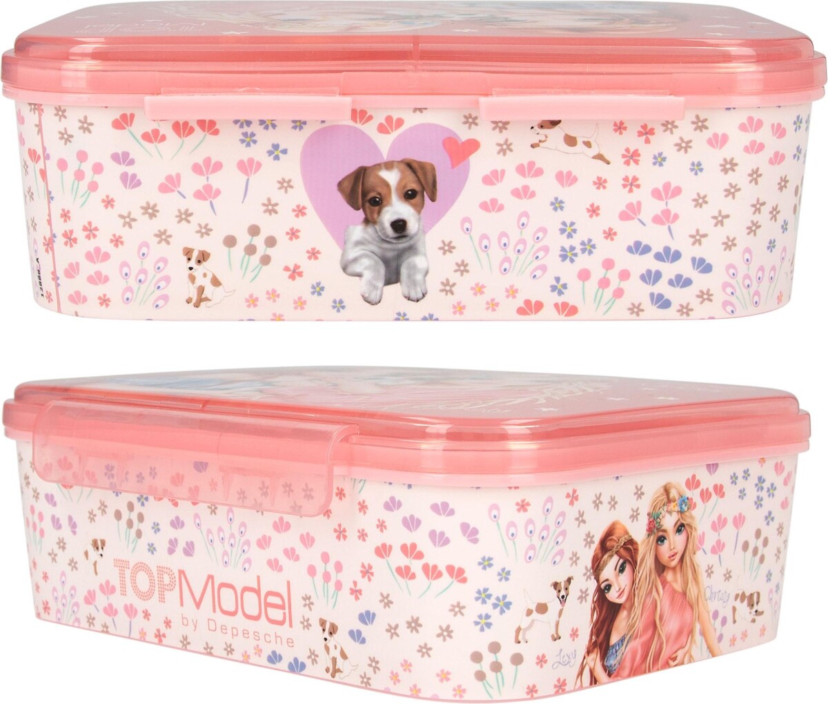 Top Model - Madkasse Til Børn - Velo Fleur - Rød