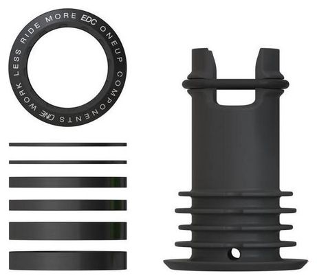 Top Cap OneUp pour Outil EDC Noir