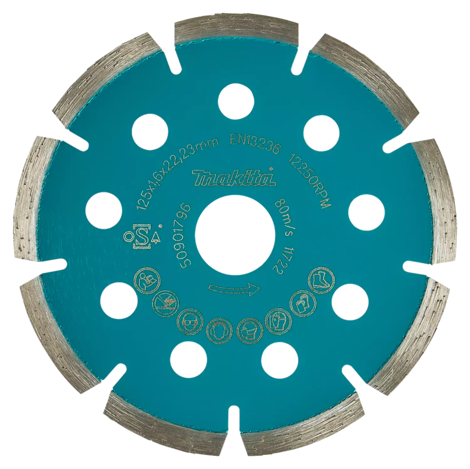 Makita B-53796 Diamantschijf - 125 x 1,6 x 22,23mm - Beton