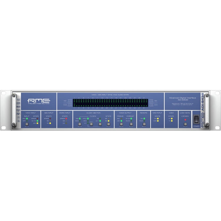 RME ADI-6432 64 kanaals MADI naar AES converter