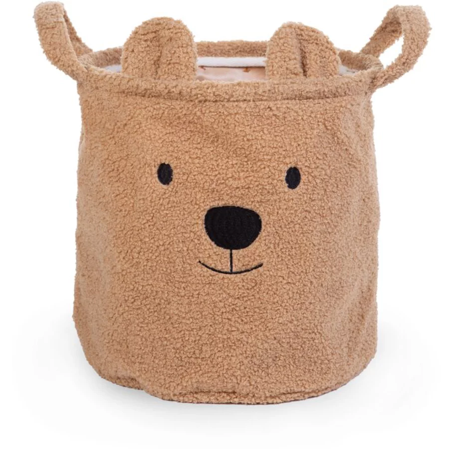CHILDHOME Teddy Korb 30 x 30 x 30 cm beige