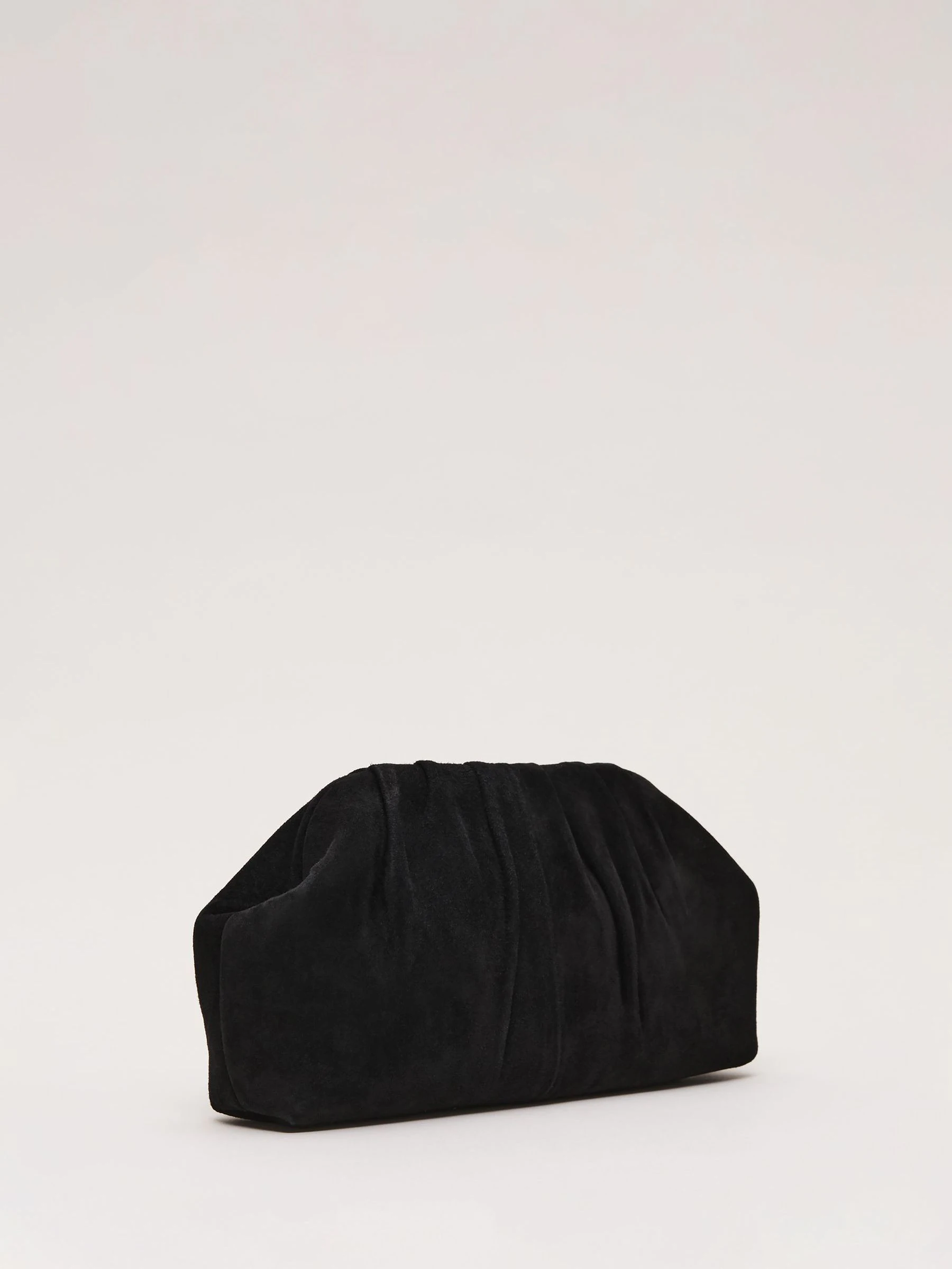 Phase Eight Suede Clutch Bag