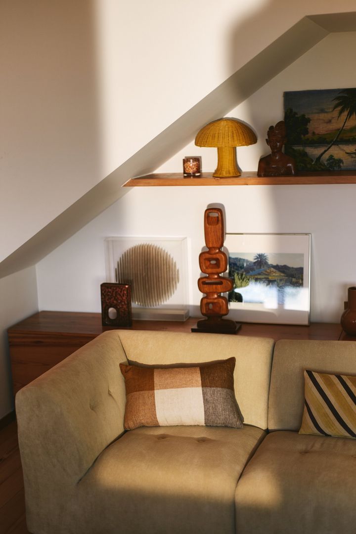 HKLIVING   Woven Sierkussen
