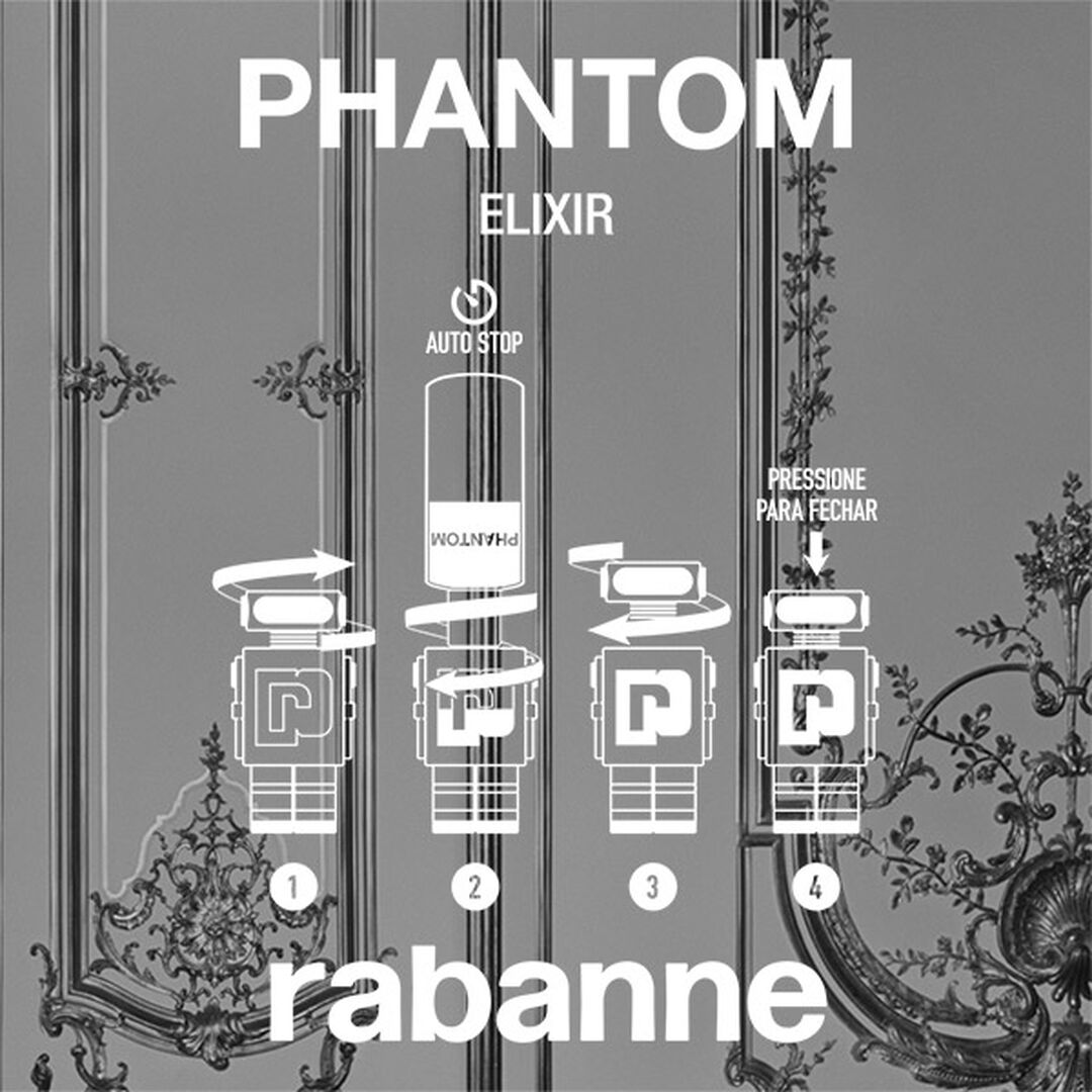 RABANNE Phantom Elixir, Eau de Parfum Intense, Recarga - 200ml