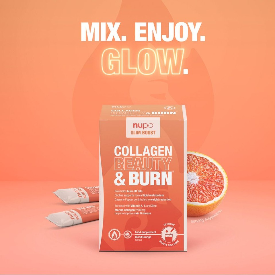 Nupo - Slim Boost Collagen Beauty & Burn, 15 pcs