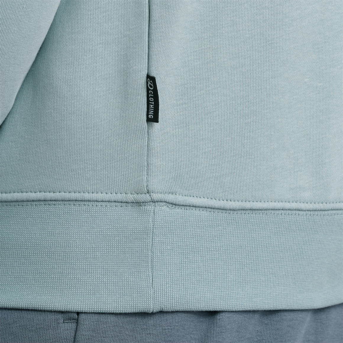 VanVaan Denim Herren Sweatshirt mit Backprint türkis