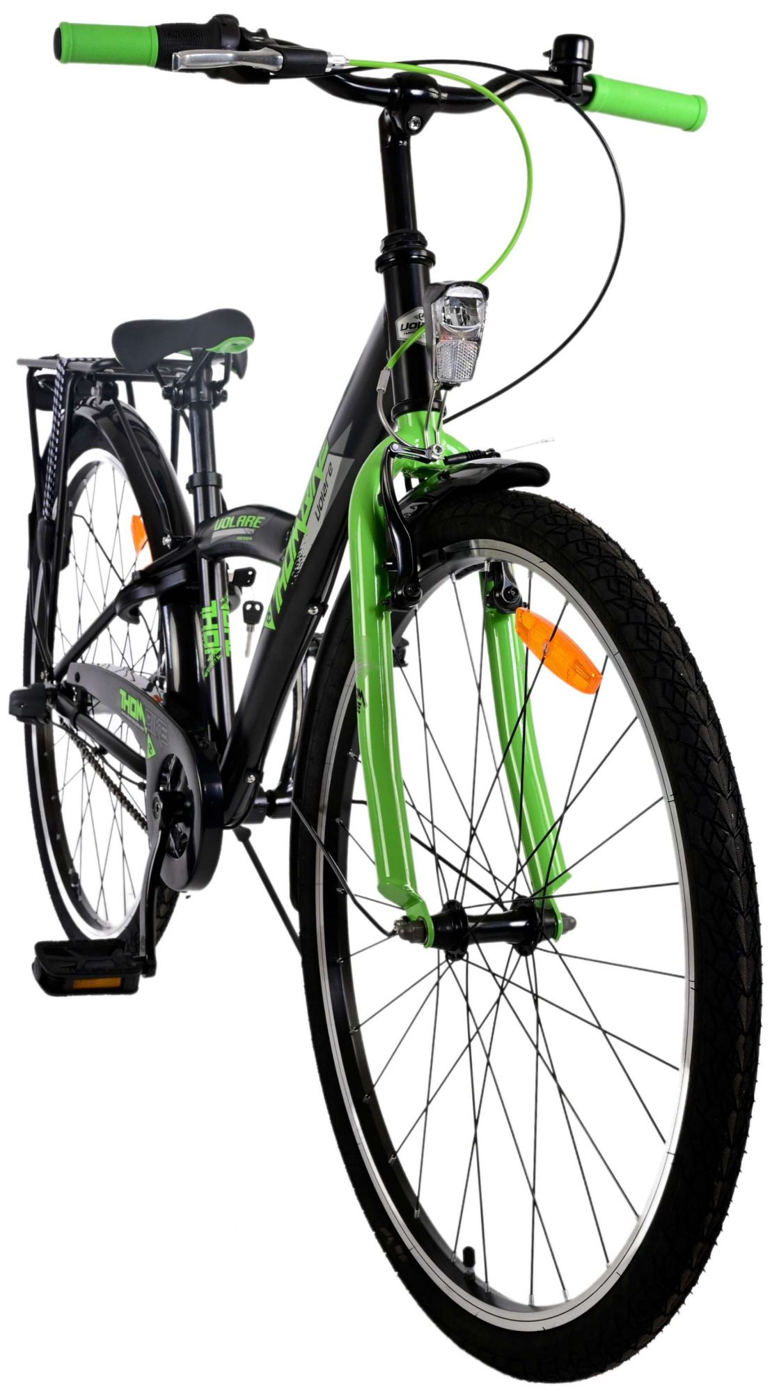 TPFSports Thombike Kinderfahrrad - Jungen - 26 Zoll - Rücktritt + Handbremse - 3 Gänge - Blau