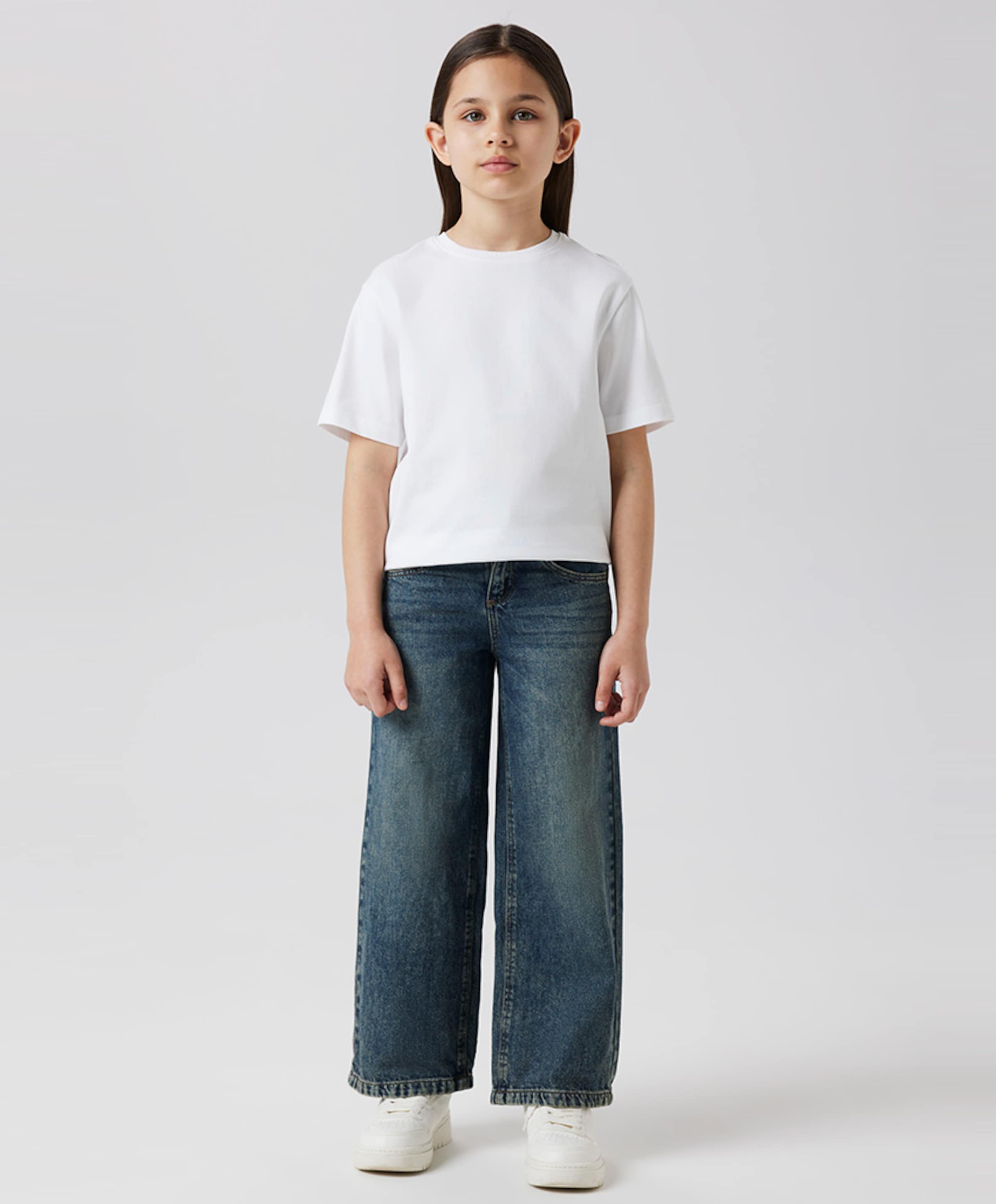 Name it NKFROSE WIDE NOOS jeans blauw