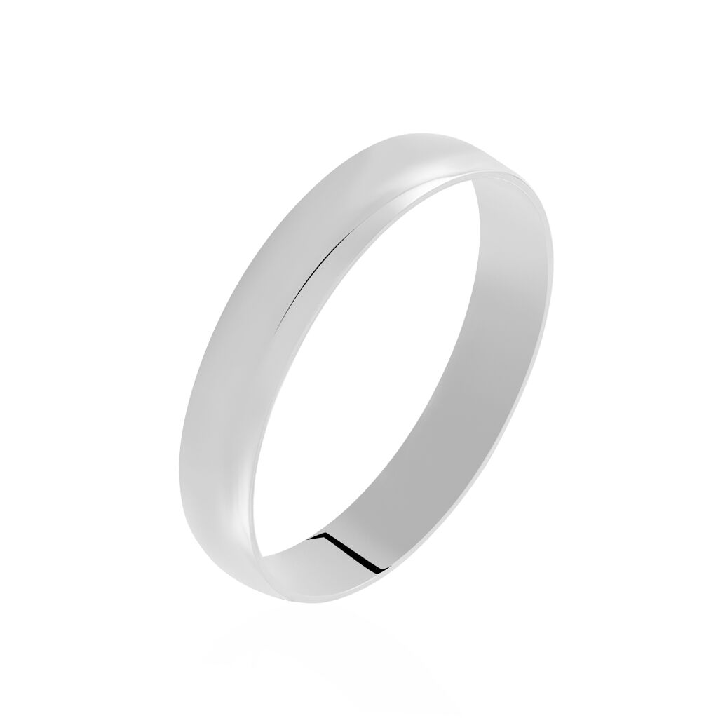 Alliance Celestyn Demi Jonc Classique Palladium Blanc