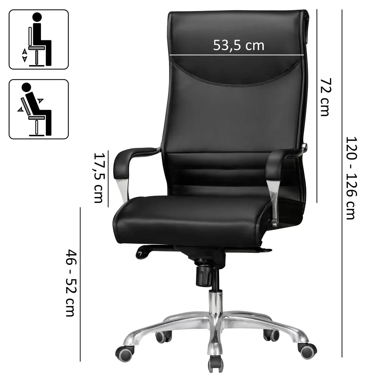 Chefsessel BigBoss Schwarz