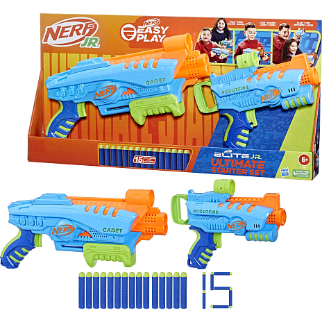 Nerf Elite Jr Ultimate startersæt legetøjsskumblastere