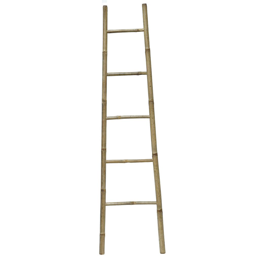 Porte serviettes 5 barres bambou 40x150x5cm