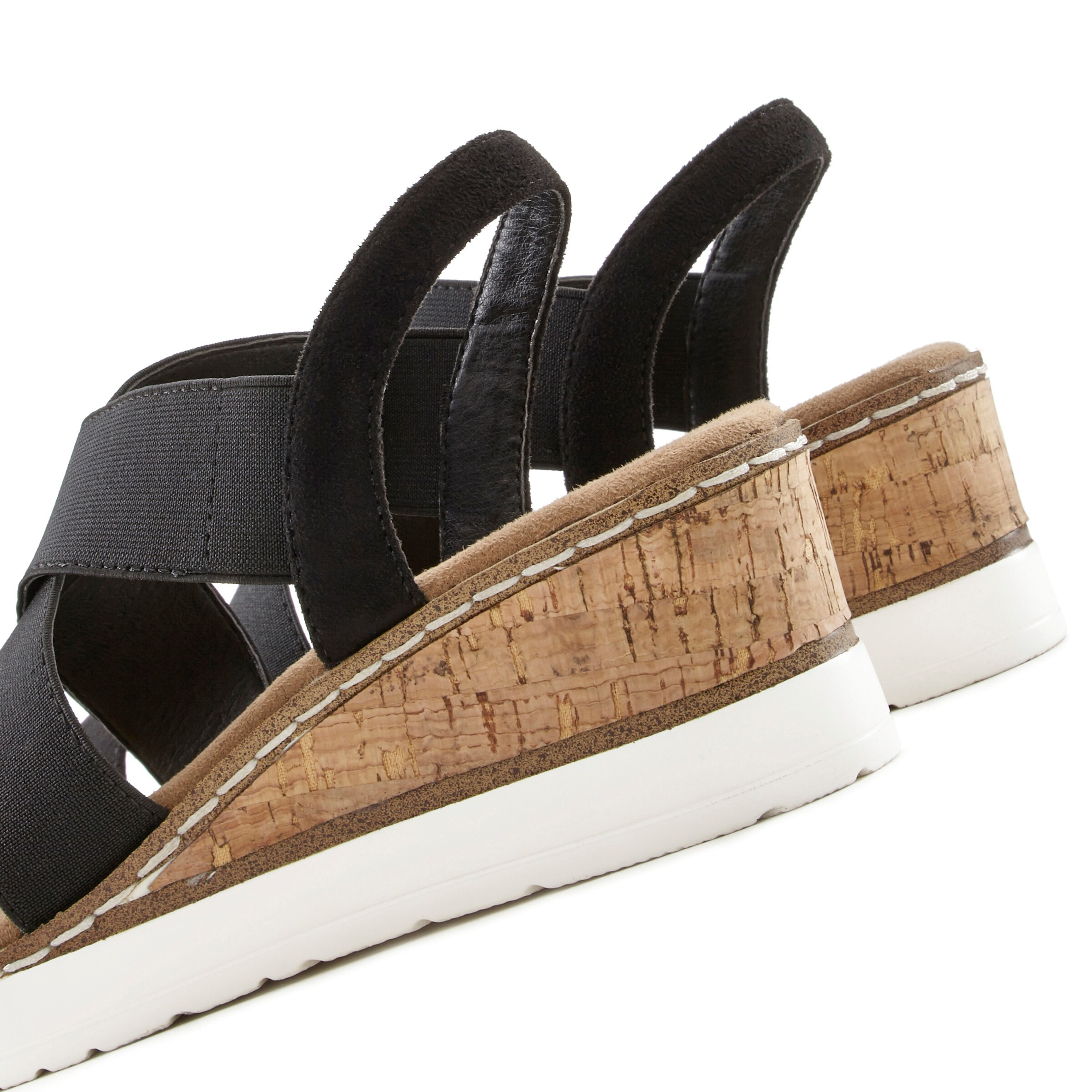 LASCANA Sandalette in schwarz