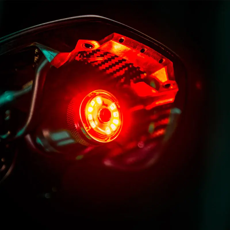 Lezyne Saddle Ai Alert 250 Achterlicht Zwart
