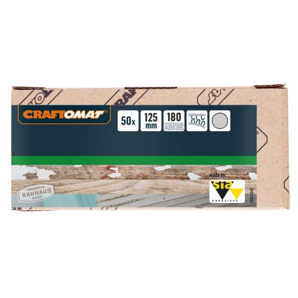 SLIPEARK CRAFTOMAT Ø125MM K180 50STK