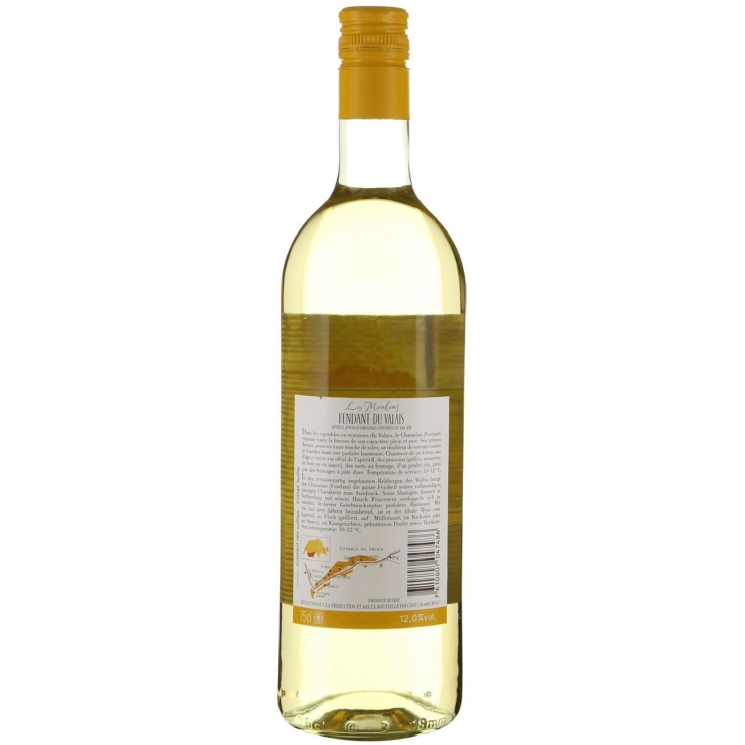 Valais AOC Fendant Les Moulins -75cl