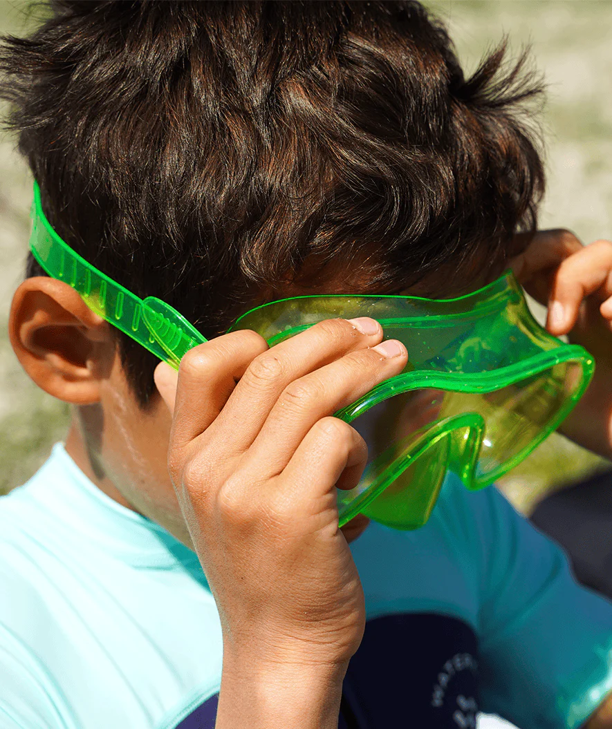 Watery Combo snorkelsæt til junior (8-15) - Jubal - Grøn