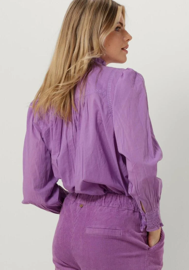 CIRCLE OF TRUST paarse circle of trust blouse remi blouse