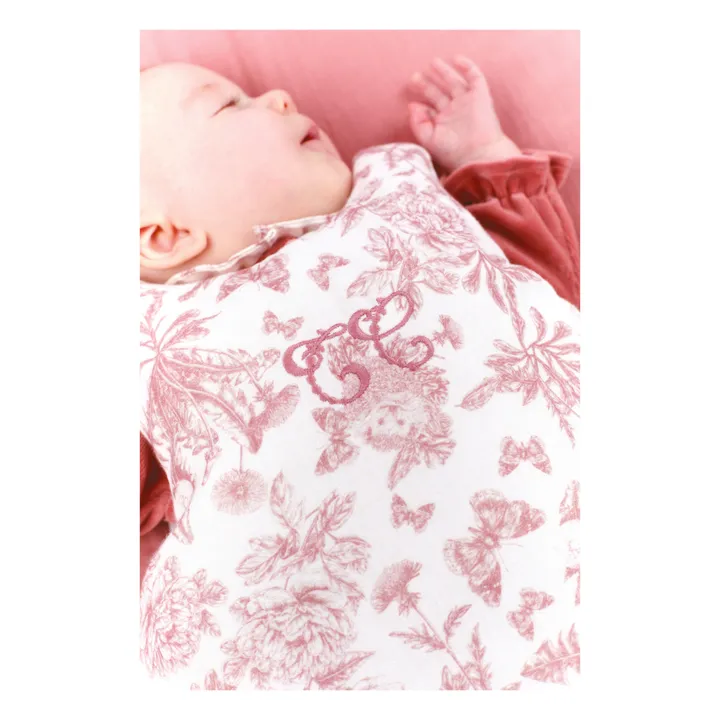 Tartine et Chocolat Gigoteuse Toile de Jouy | Rose pêche