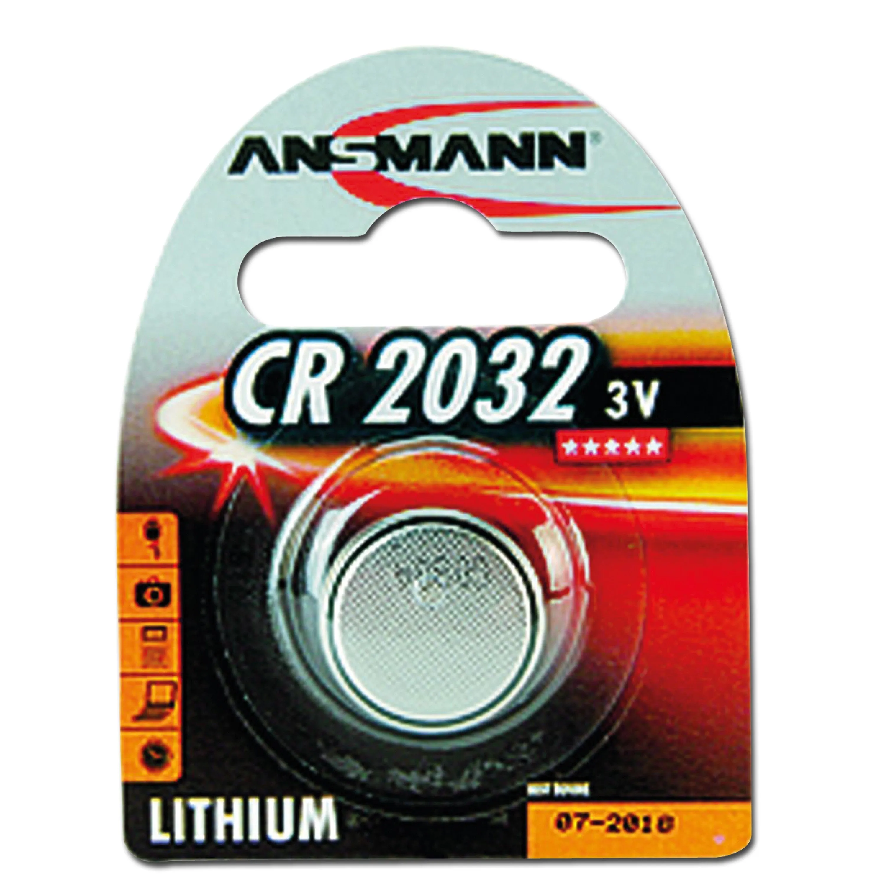 Ansmann -  Lithium Knopfzelle CR2032