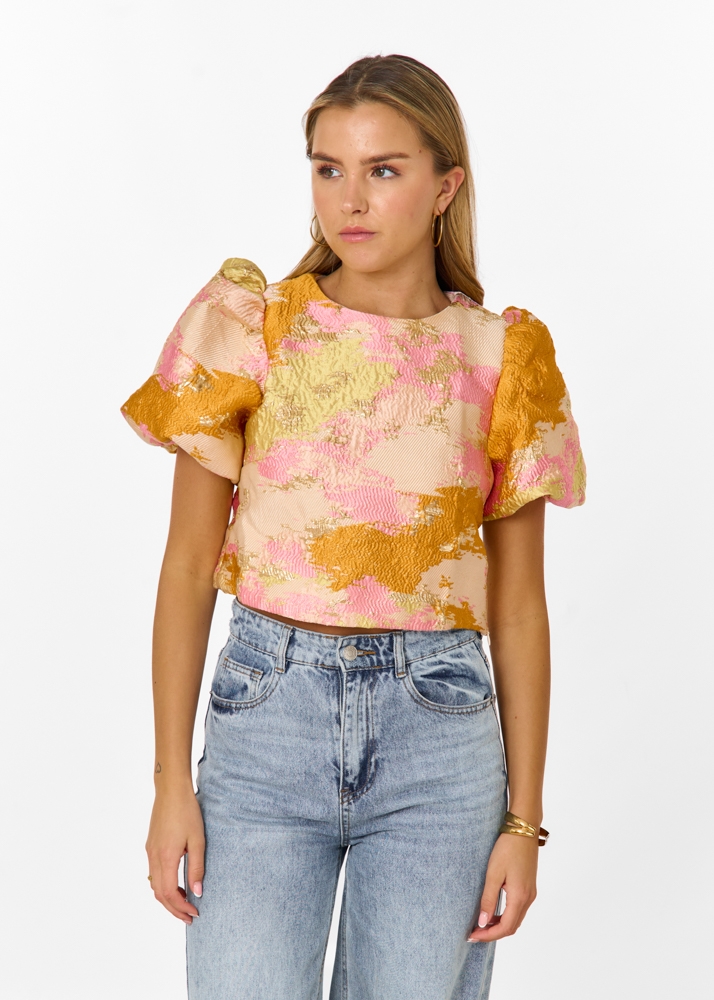 Yara top multikleur
