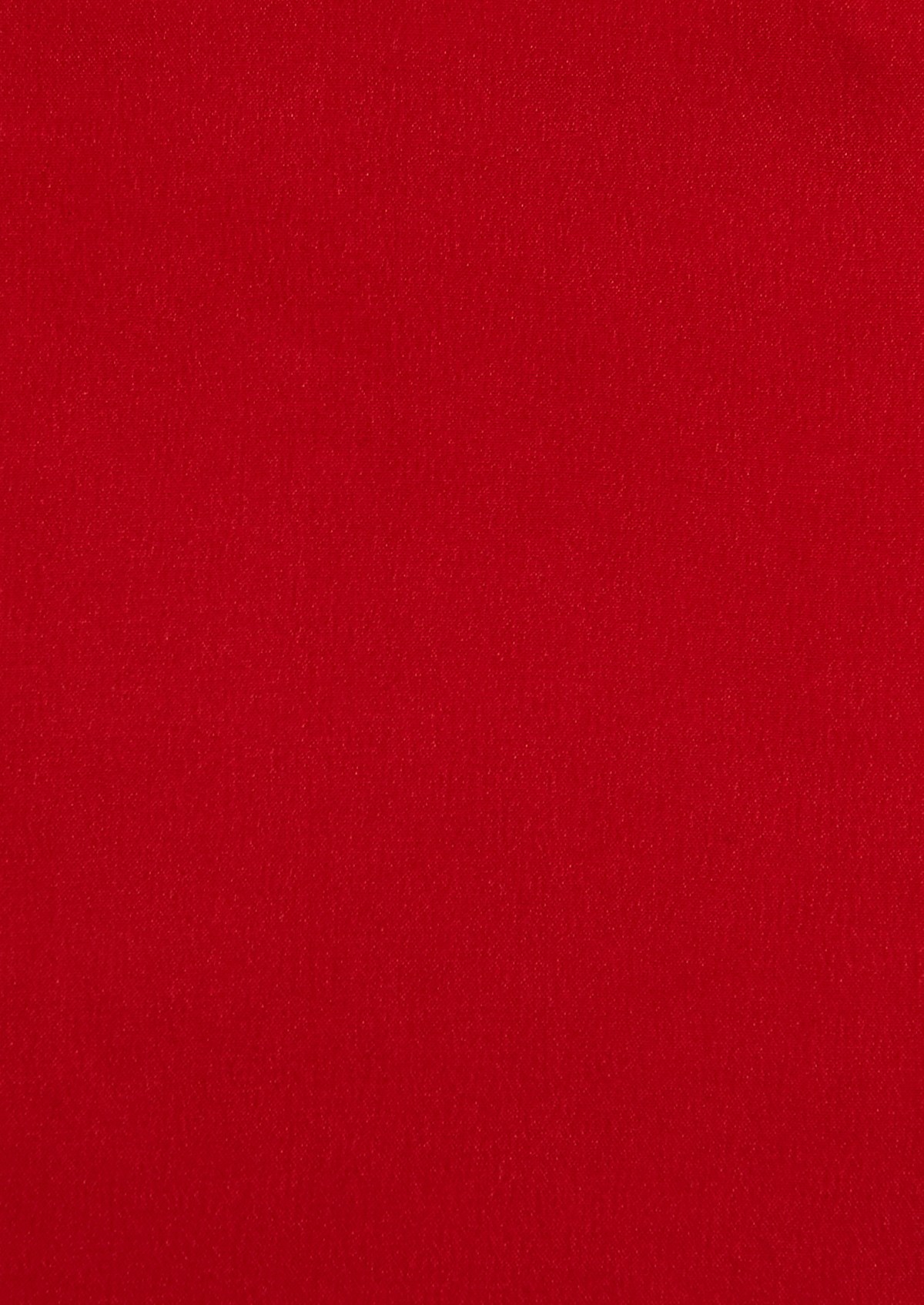 Pochette en soie unie rouge