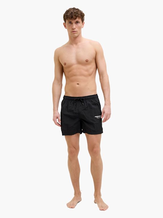 JACK & JONES Badeshorts Schwarz