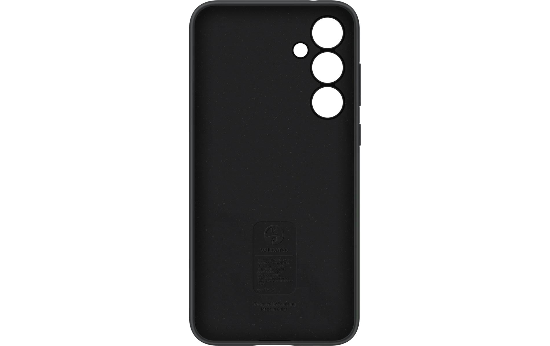 Back Cover Silicone Galaxy A55 5G SchwarzSchutzhülle für das Samsung Galaxy A55 5G