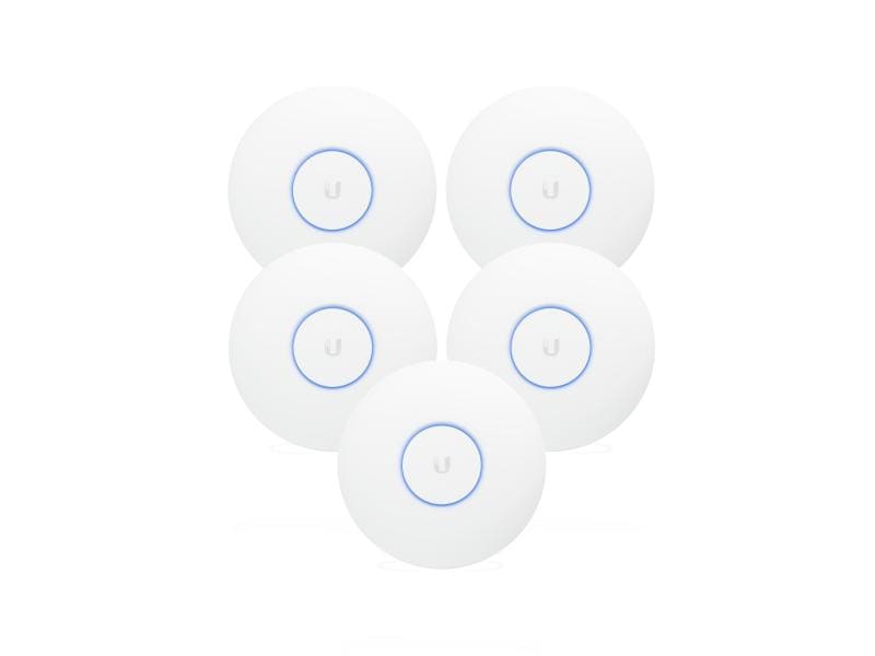 Ubiquiti Access Point UniFi AP AC PRO AP-AC-PRO-5 5er Set Accesspoint mit 3x3 11AC MIMO-Dualband Technologie, 5 Stück