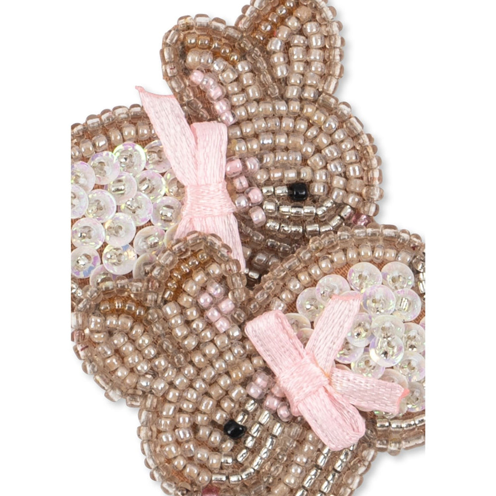 Køb Konges Sløjd Bunny 2 Pak Beaded Bunny Hair Clips