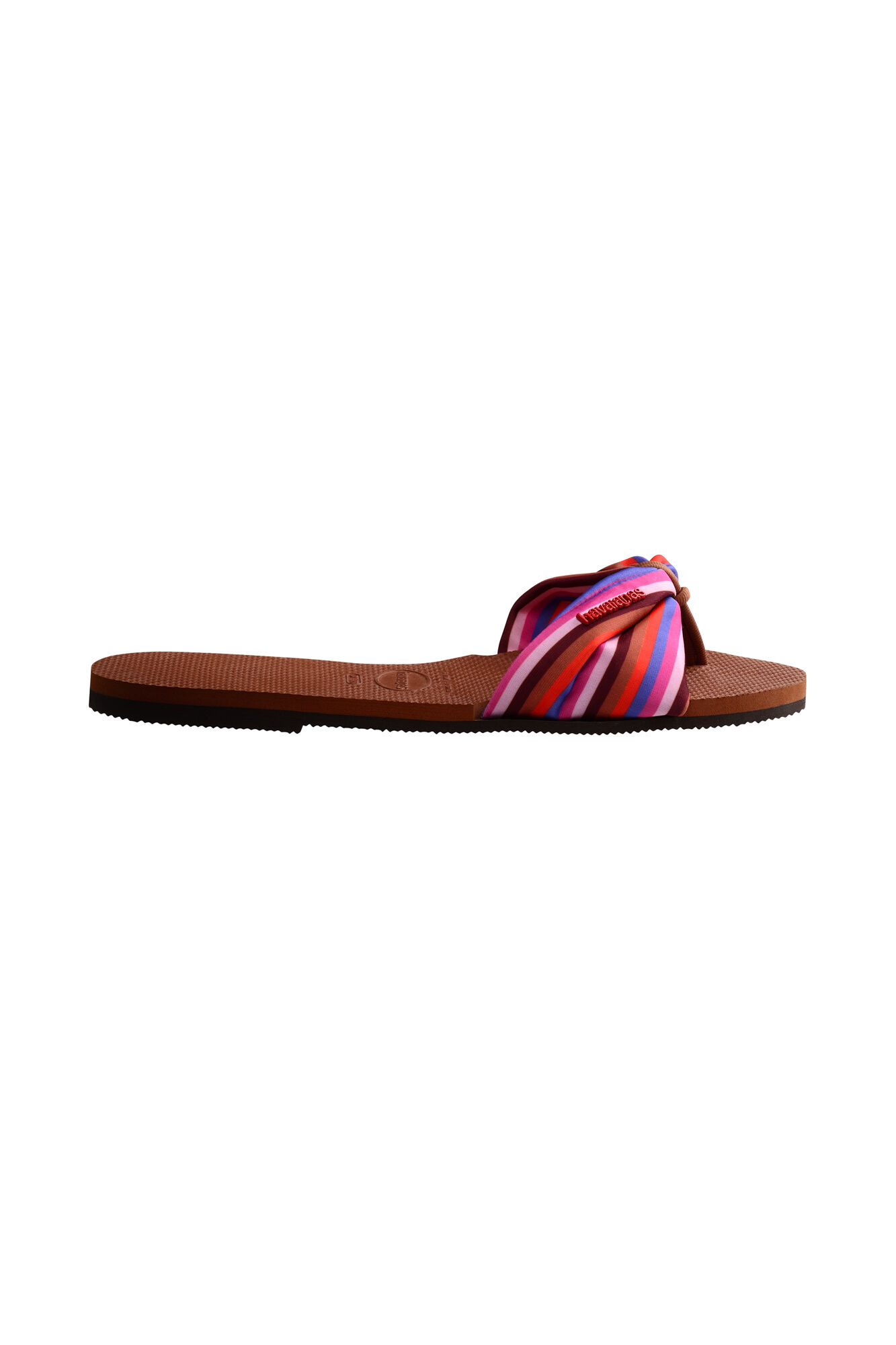 Chinelo Havaianas You Saint Tropez Print - Marrom