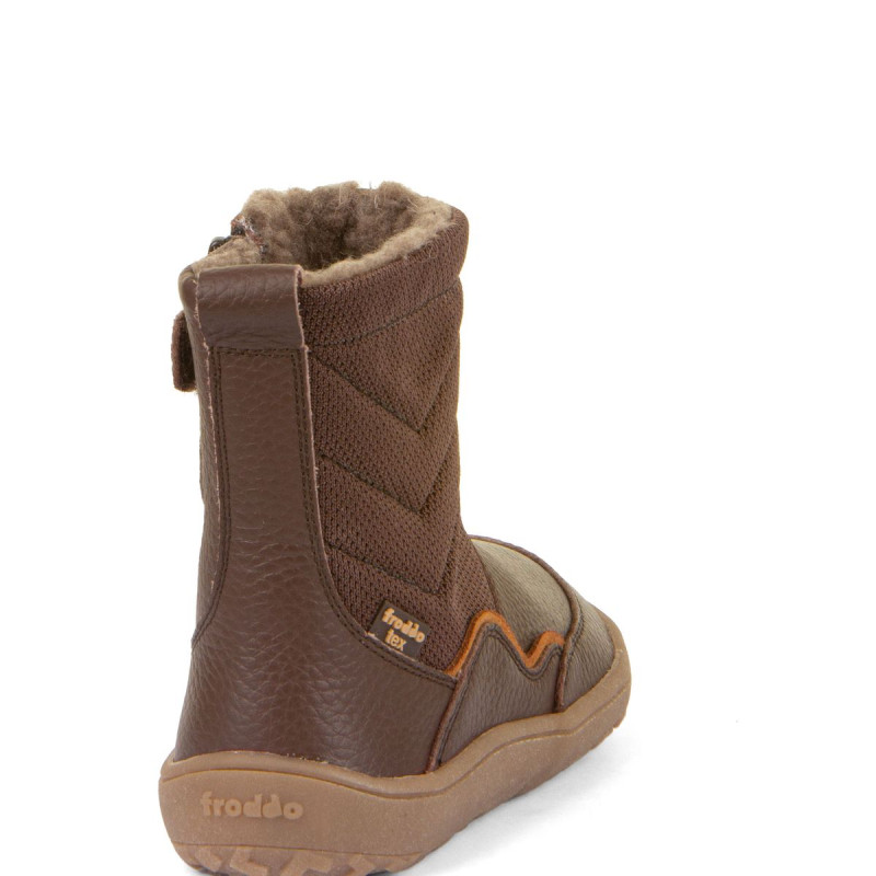 Froddo Froddo Barefoot Tex Boots Fourrées Chocolat