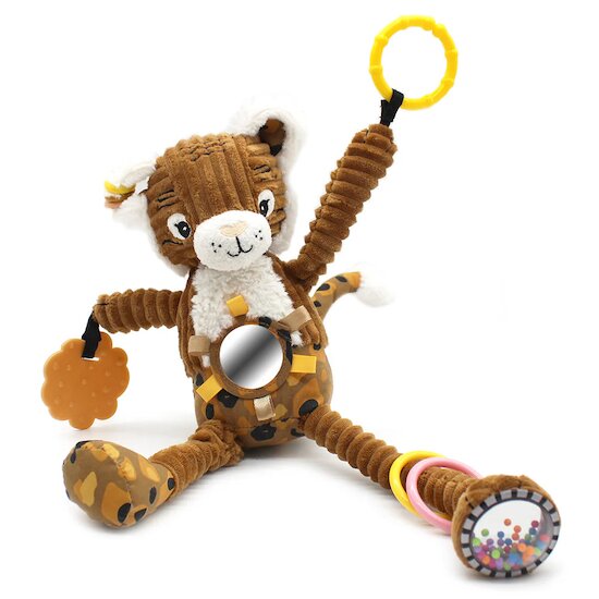 Speculos le tigre Peluche d'activités nomade   de               Les Déglingos