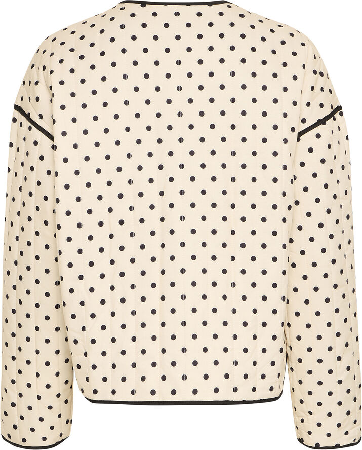 ICHI IXMALINI JA Creme w. black dot