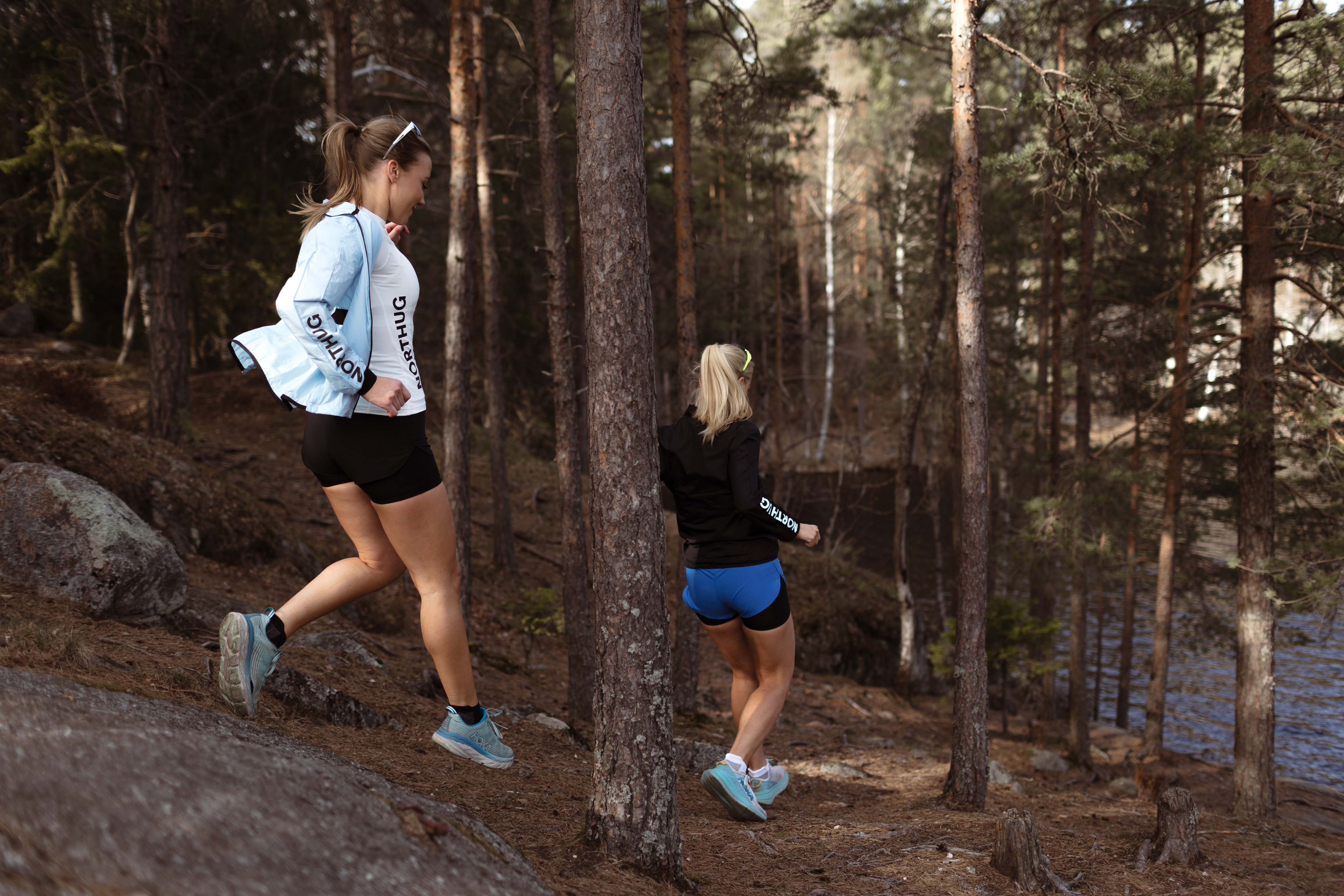 Northug Larvik 2 in 1 Shorts, Dame<br>Stretchy og luftig treningsshorts!