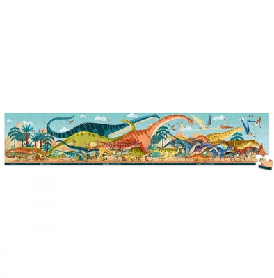 Janod Panorama Dinosaur Puslespill 100 Brikker