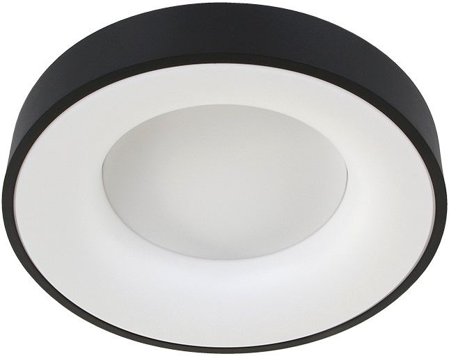 Plafondlamp 2562ZW Ringlede ⌀38  x H9 cm