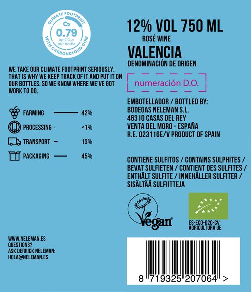 Neleman tempranillo bio - 0.75 L