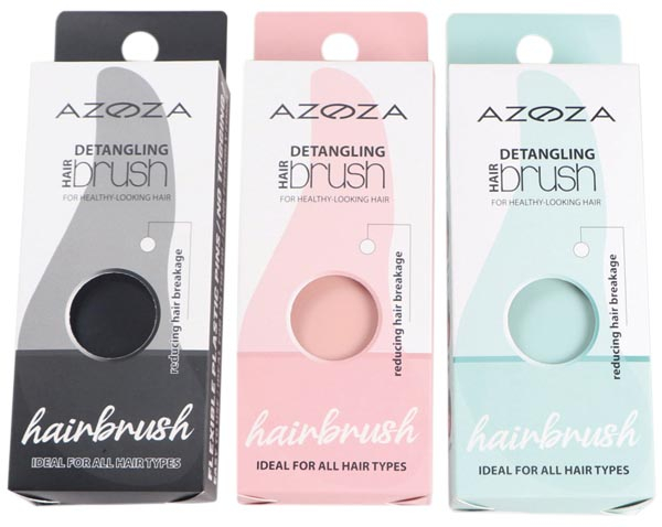 Detangling Hairbrush Entwirrende Haar Styling Bürste - Assortiert
