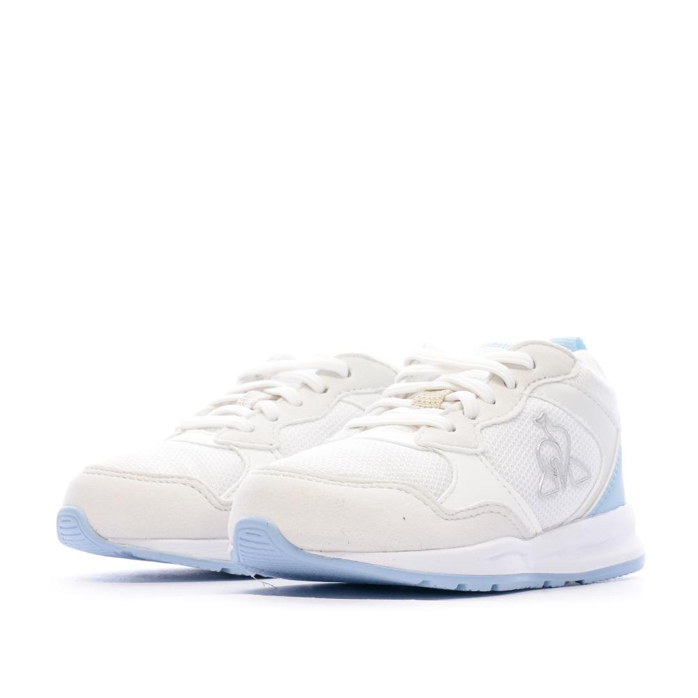 Le Coq Sportif Baskets Blanches Garçon Le Coq Sportif Lcs R500 Inf Iridescent Optical