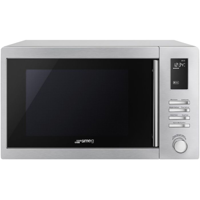 SMEG Stand-Mikrowelle MOE25X Edelstahl