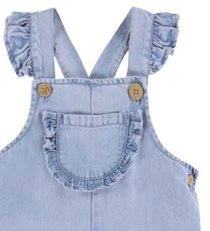 Lil' Atelier Latzhosen - NbfHolly - Medium+ Blue Denim
