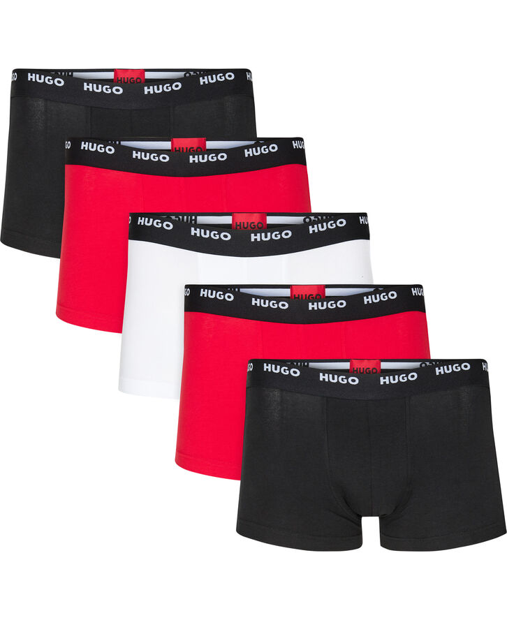 BOSS TRUNK FIVE PACK Black