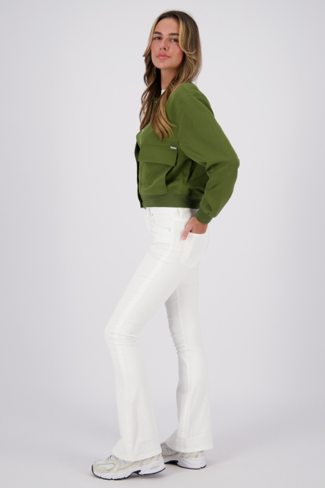 Raizzed witte dames jeans