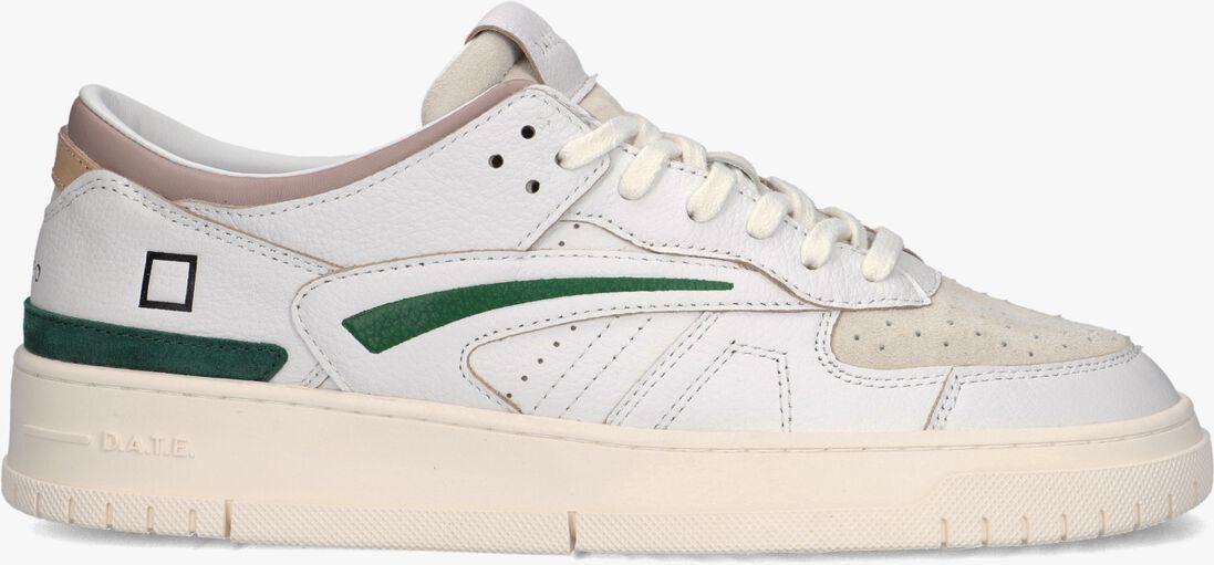 witte d.a.t.e lage sneakers torneo