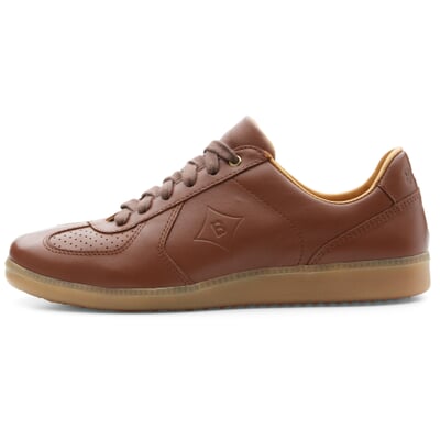 Herren-Sneaker Rindleder, Braun